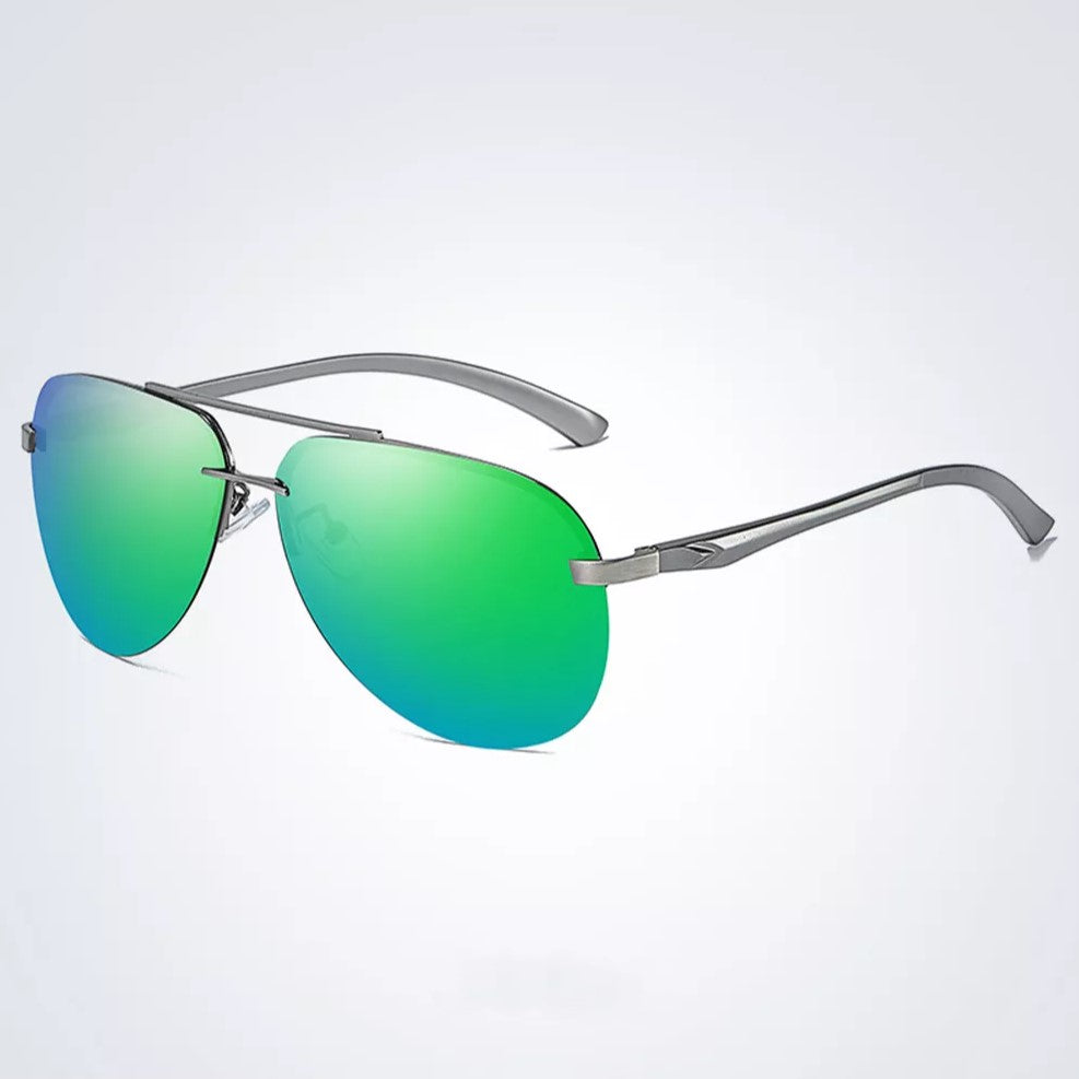 Unisex polarisierte Sonnenbrille mit UV400-Schutz, ideal für Sommer, Mode & Outdoor-Aktivitäten.