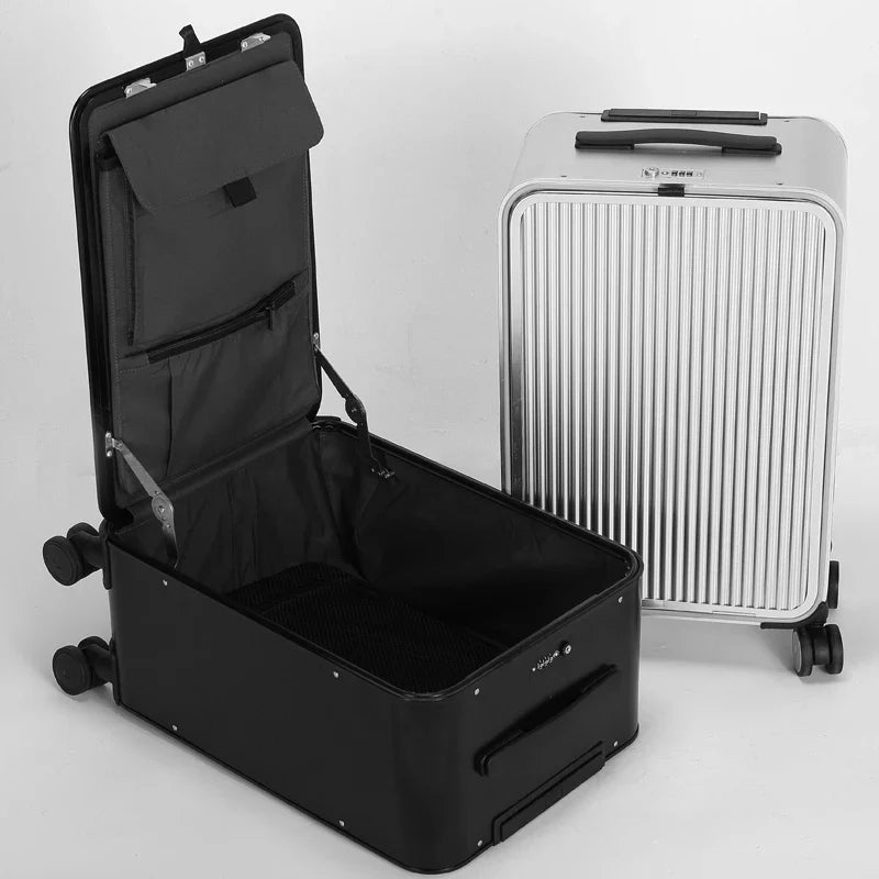 Valparaíso Hartschalen-Handgepäck, eleganter Trolley. Robuster Rollkoffer für kurze Trips, mit leisem Rollensystem.