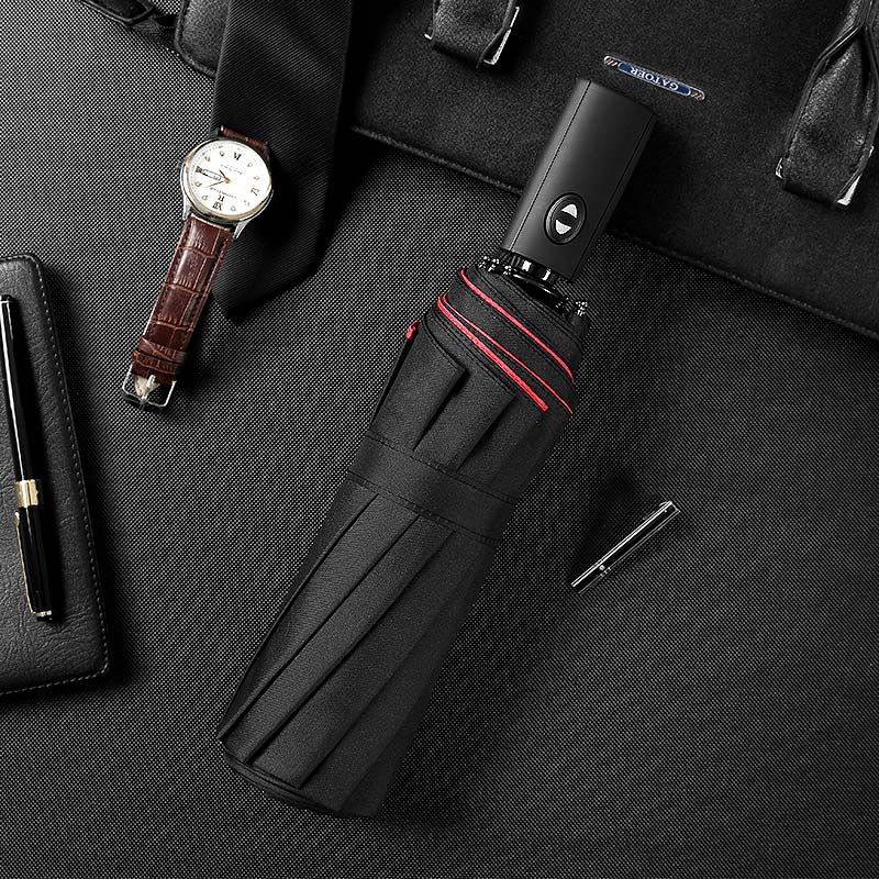 Winddichter Schirm mit Automatikfunktion, unisex Design, ideal für den täglichen Gebrauch.