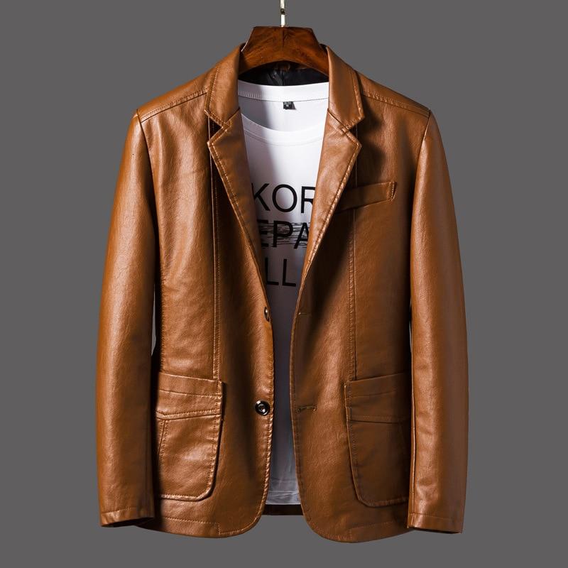Schlank geschnittener Herren-Lederblazer, perfektes Sakko für eine elegante Silhouette, vielseitig kombinierbar.