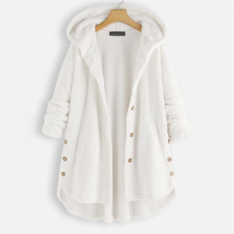 Bequeme Damen Kapuzenjacke für Herbst und Frühling. Wendbar für zwei stilvolle Looks. Komfortabel & vielseitig.