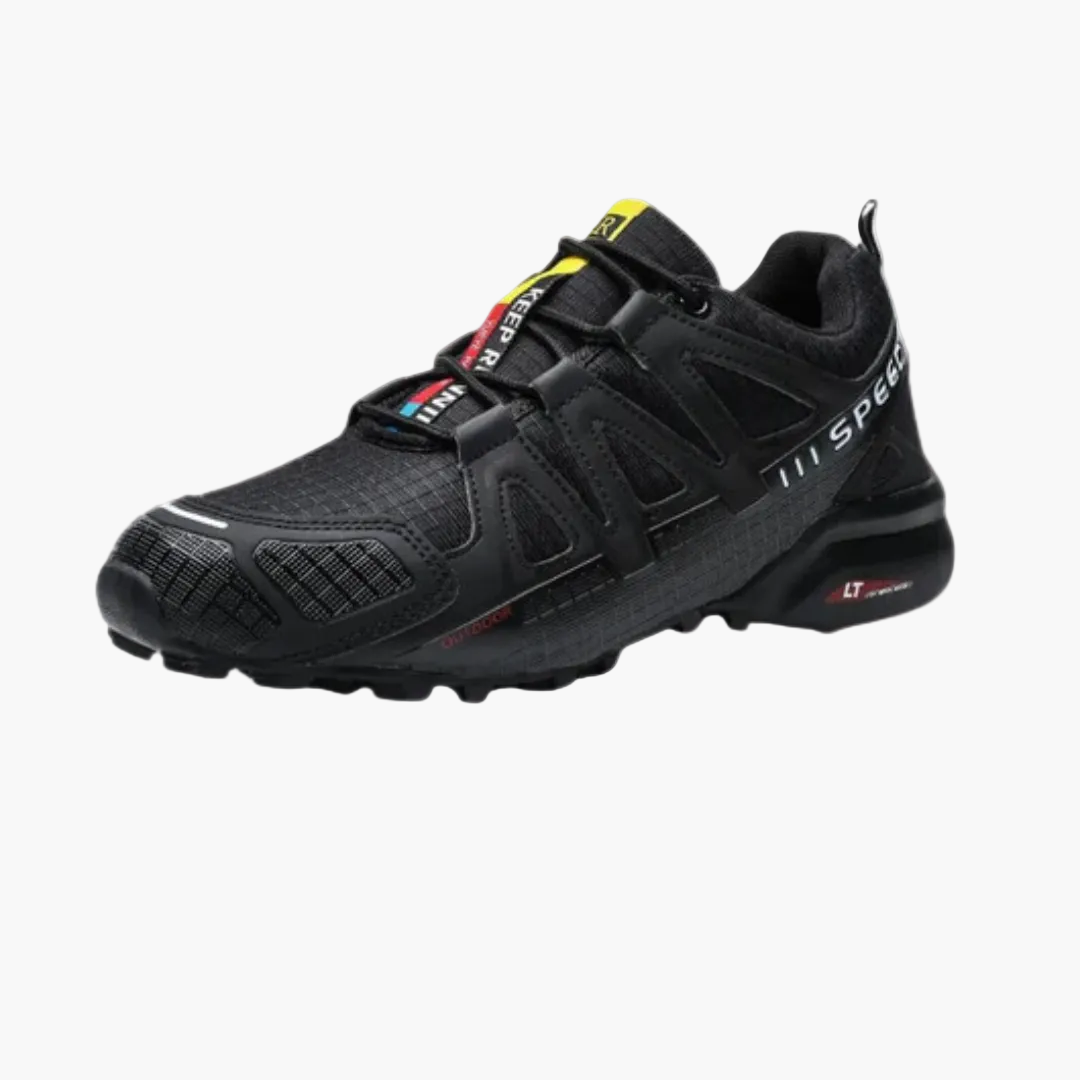 Stabile Herren Wanderschuhe und Trailrunning-Sneaker mit orthopädischer Unterstützung für sicheren Halt im Gelände.