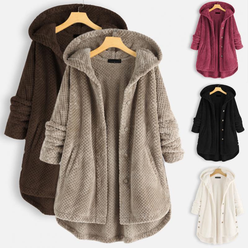 Stilvolle Wendjacke für Damen mit Kapuze. Vielseitige Übergangsjacke in einfarbigem Design. Modern & praktisch.