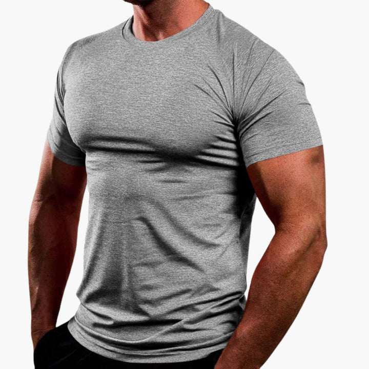 Hochwertiges Herren T-Shirt mit Rundhalsausschnitt, Kurzarm, lässig und bequem, ideal für Freizeit & Alltag.