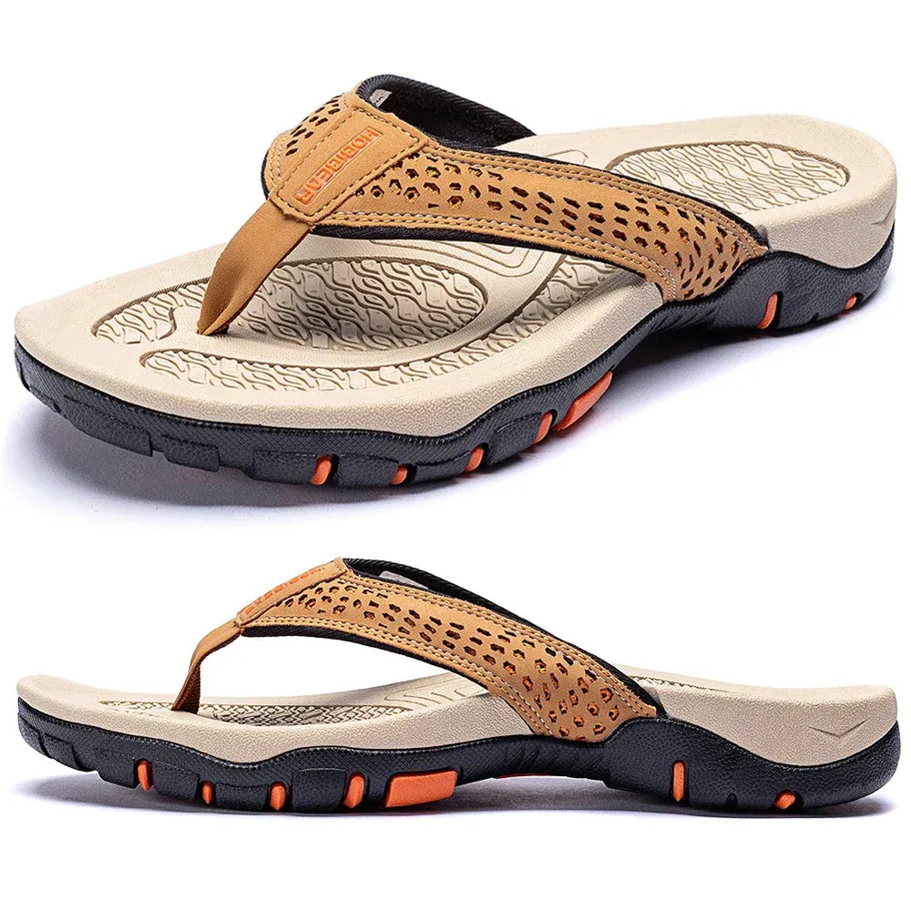 Bequeme Herren Sommersandale Fynn, rutschfest & leicht, ideal für Outdoor-Aktivitäten.