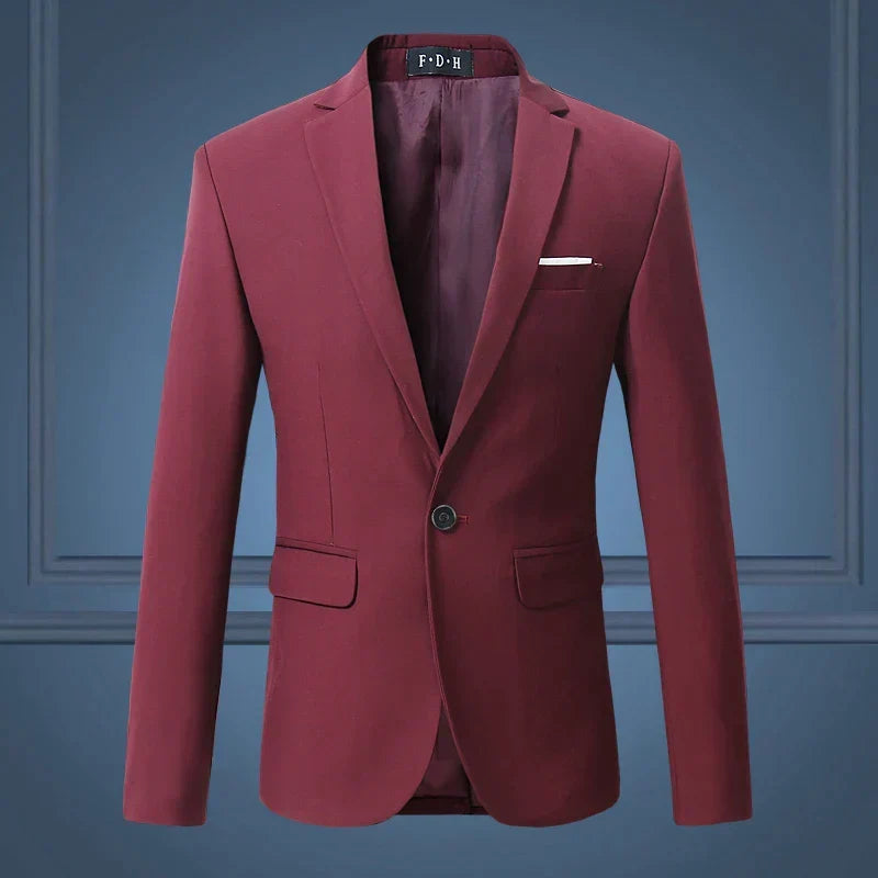 Eleganter Freizeit Blazer für Herren, smarte Jacke für legere Anlässe, klassischer Stil. Herrenjacke.