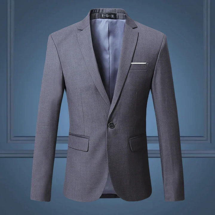 Eleganter Herrenblazer für vielseitige Anlässe, klassischer Stil, Business & Freizeit. Vardi Dante Jacke.