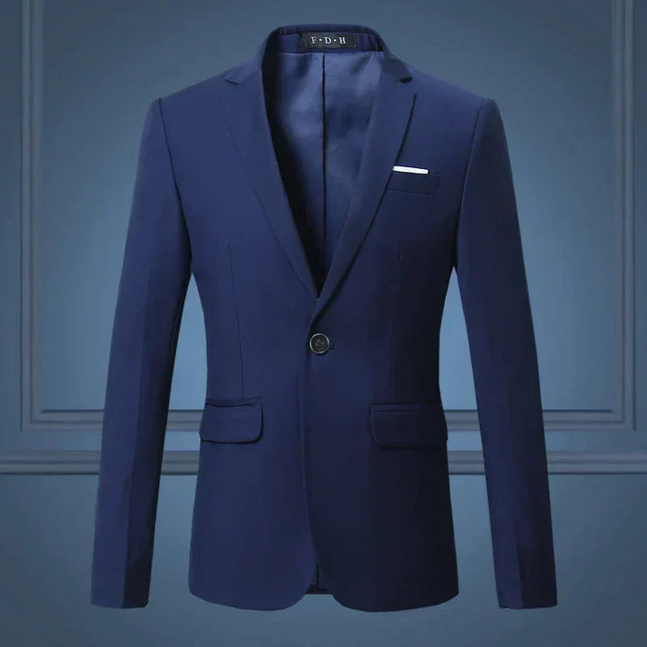 Formeller Business Blazer für Herren, klassischer Schnitt, Vardi Dante Herrenbekleidung. Smarte Mode.