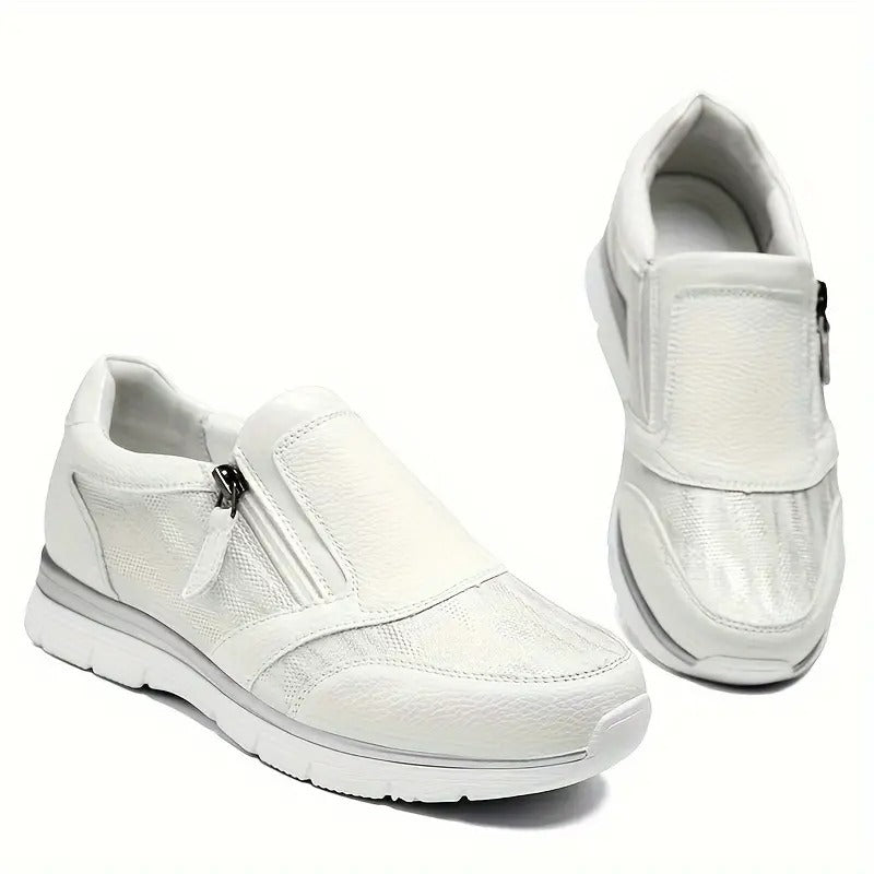 Damen Komfort Sneaker, rutschfest & stoßdämpfend. Perfekt für den Alltag und Freizeit.