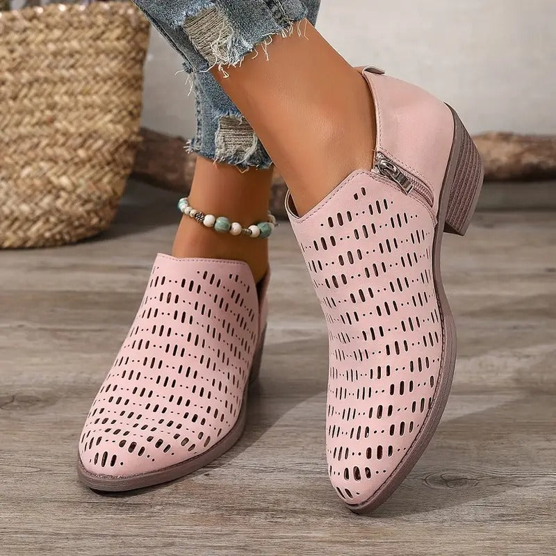 Modische Damenstiefel, rutschfest und atmungsaktiv, perfekt für Komfort und Stil im Alltag.