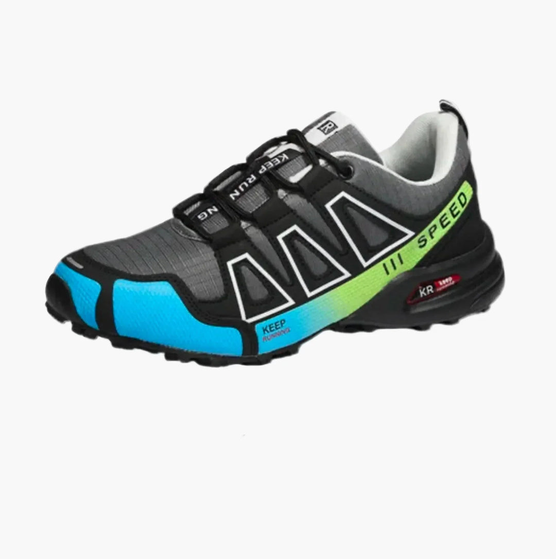 Unisex Trekking Sneaker für Outdoor & Alltag. Bequemer orthopädischer Wanderschuh, rutschfest und leicht.