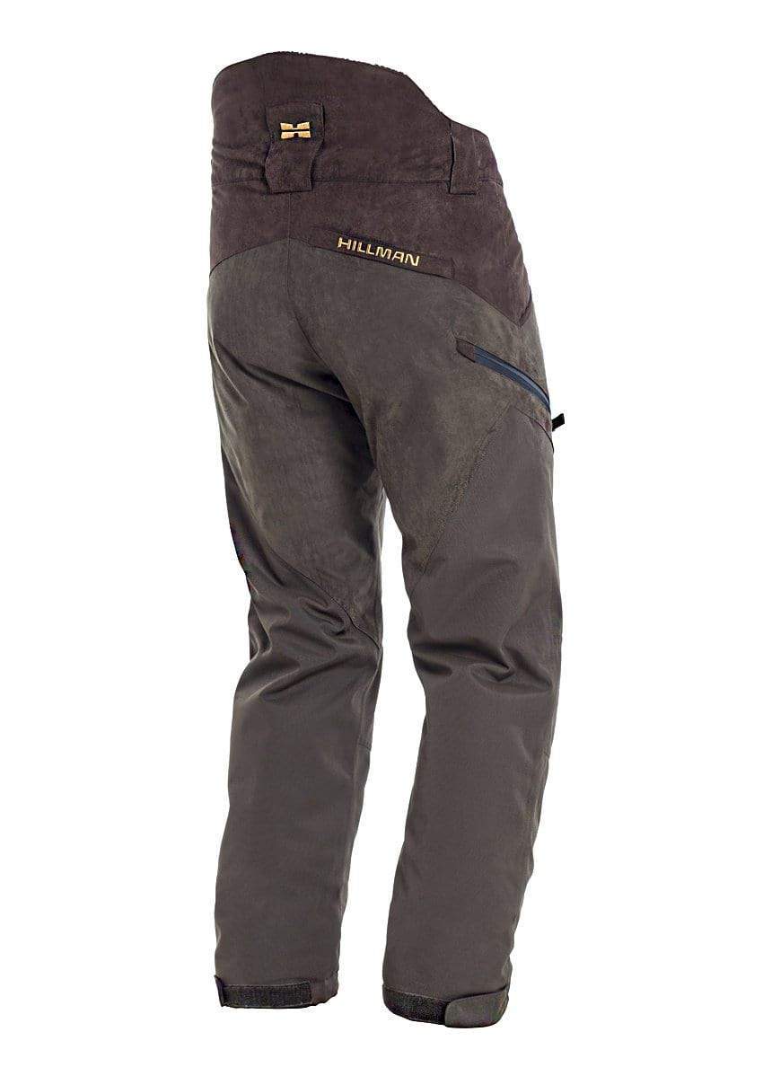 Funktionale Herren Jagdhose in Grau. Atmungsaktiv, wasserdicht & geräuscharm für Komfort bei der Jagd.