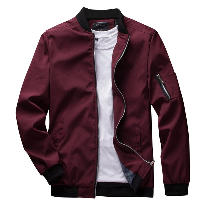 Moderne Herren Leichte Sommerjacke im eleganten Design. Bequeme Freizeitjacke für stilvolle Frühling & Sommer Looks.