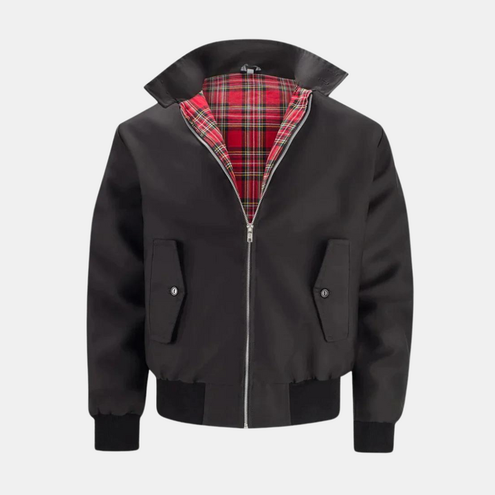 Hochwertige Herren Freizeitjacke im Harrington-Stil Damien, perfekt für stilvolle & bequeme Outfits.