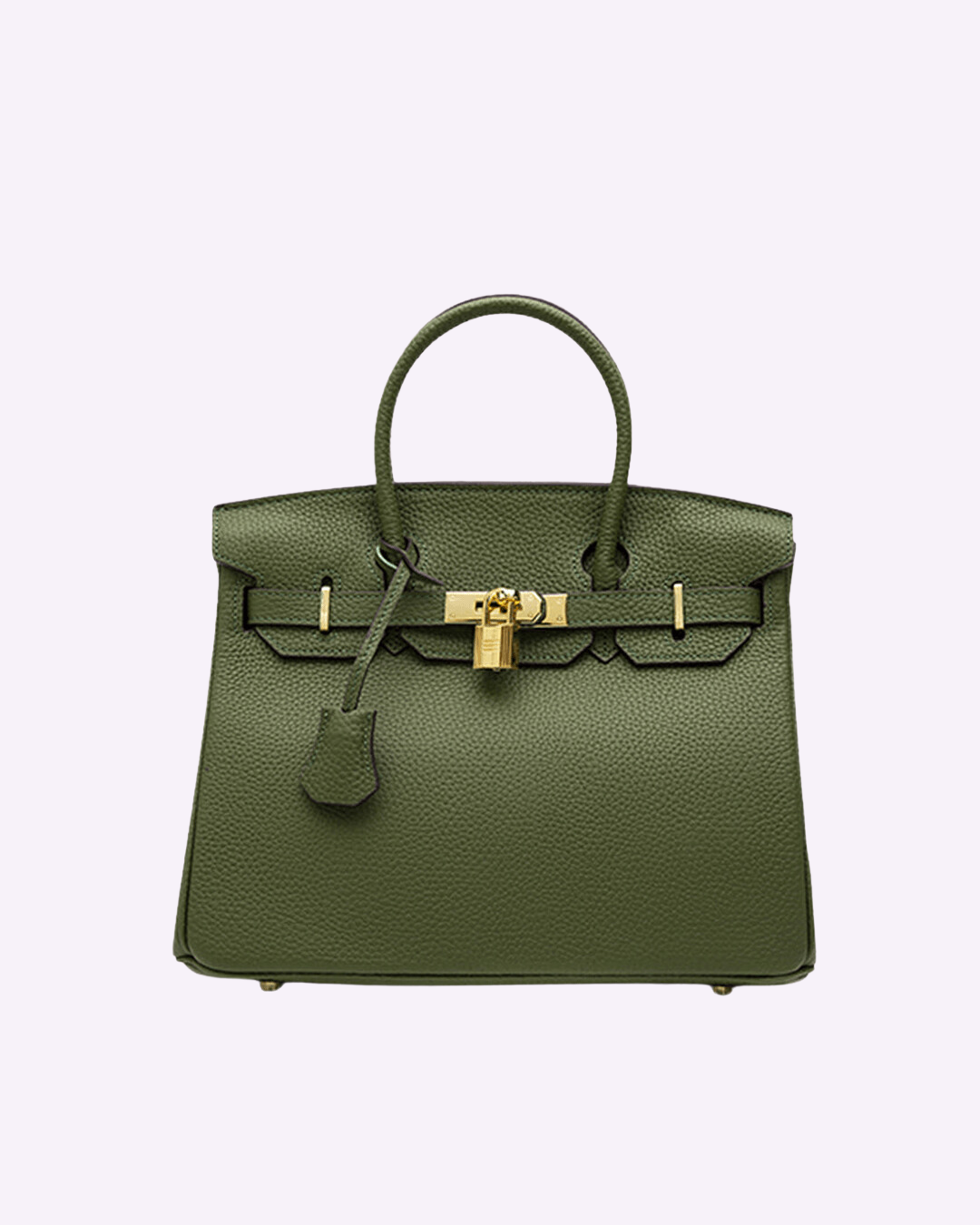 Elegante Damen Lederhandtasche, geräumig & stilvoll, mit sicherem Schloss. Perfekt für den Alltag.