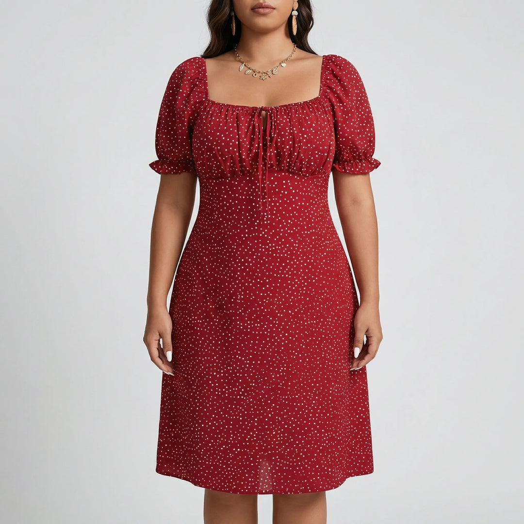 Bequemes Damen Plus Size Freizeitkleid, perfekt für Urlaub oder Büro. Legeres Kleid in großen Größen, stilvoll & vielseitig.