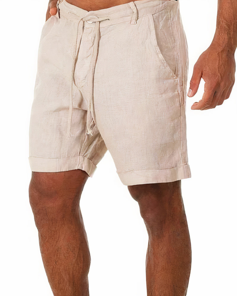 Herren Freizeit Shorts, bequem & vielseitig mit Kordelzug und elastischem Bund, perfekt für den Sommer.