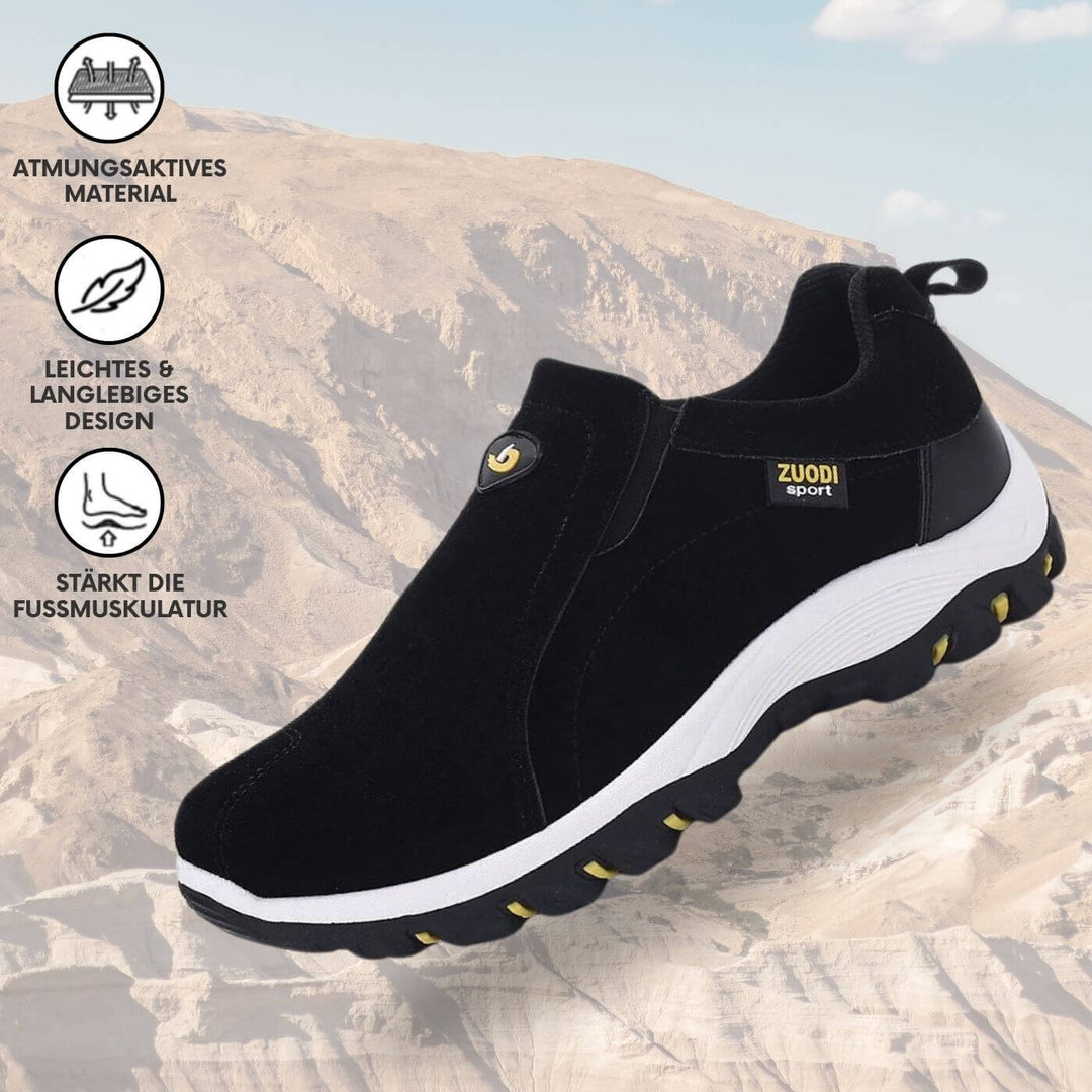 Herren Komfortschuhe Luxe Stepp, schmerzfrei durch den Tag. Bequeme, orthopädische Alltagsschuhe für Herren.