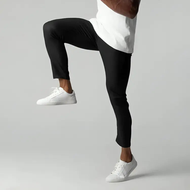 Bequeme Herren Stretch Chino Hose, atmungsaktiv & flexibel, perfekt für ganztägigen Komfort.