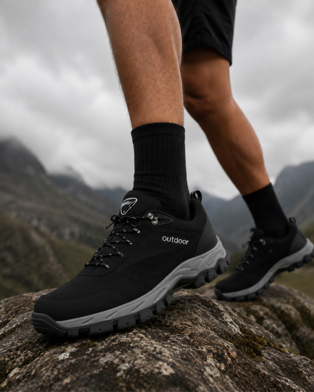 Herren Wander- & Trekkingschuhe, robuster Grip, Komfort für Bergwandern & Outdoor-Abenteuer.