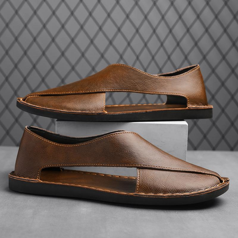 Leichte Herren Freizeitschuhe, Slip-On Slipper für Herren, ideal zum Spazierengehen und im Alltag.