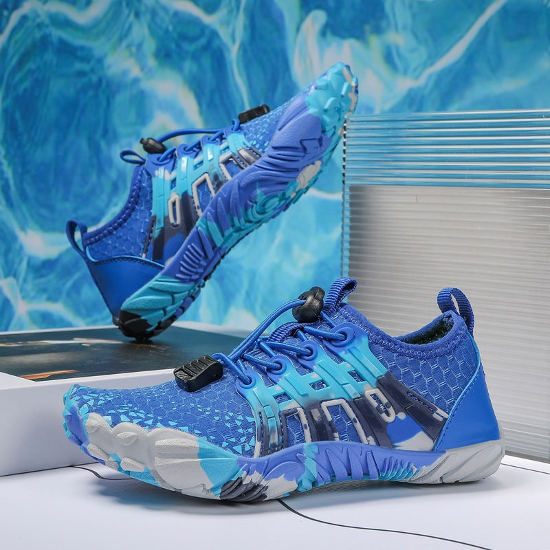 Atmungsaktive Herren Aqua-Schuhe mit Mesh-Obermaterial für maximalen Komfort beim Schwimmen & Outdoor.