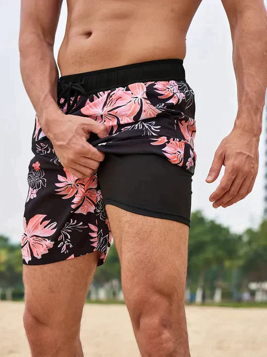 Herren Badebekleidung: Komfortable Badeshorts, leicht & atmungsaktiv, optimal für Urlaub & Strandaktivitäten.
