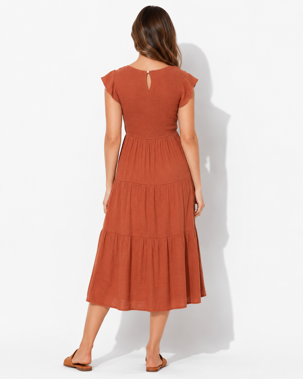 Modisches Sommerkleid für Damen, bauchbedeckend & komfortabel als Freizeitkleid. Perfekt für warme Tage.