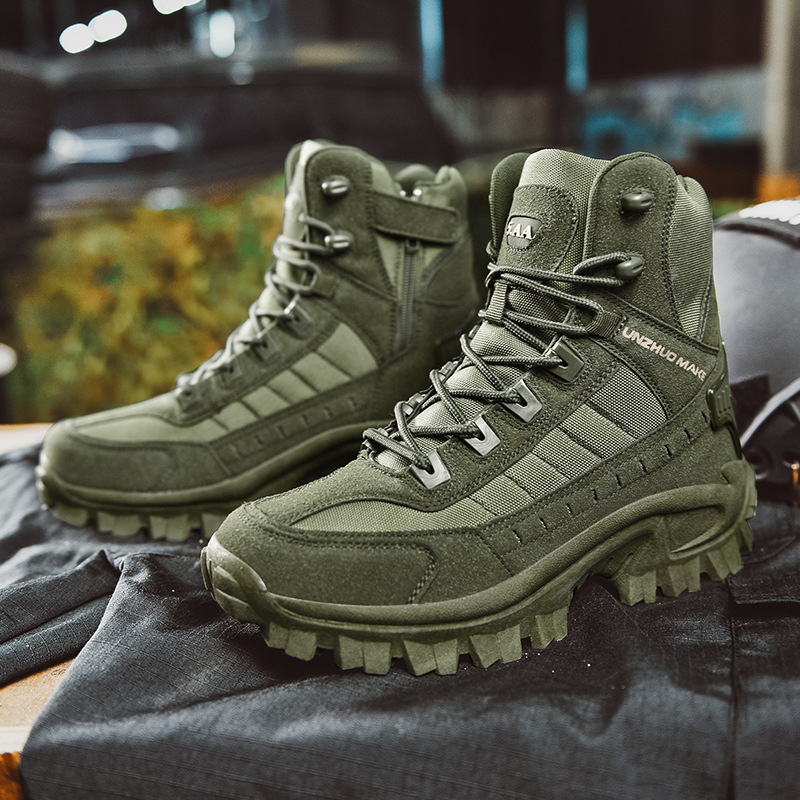 Langlebiger Herren Outdoor Stiefel "Owen", taktisch, ideal für Wandern, Arbeit & Abenteuer.