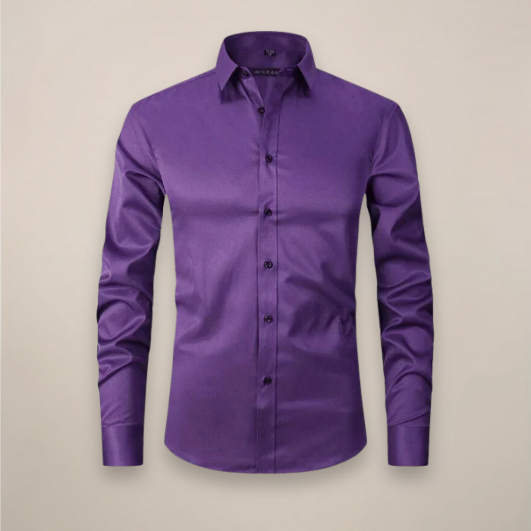 Elegantes Businesshemd Regular Fit für Herren. Langärmliges Oberhemd, ideal für den stilvollen Büro-Look.