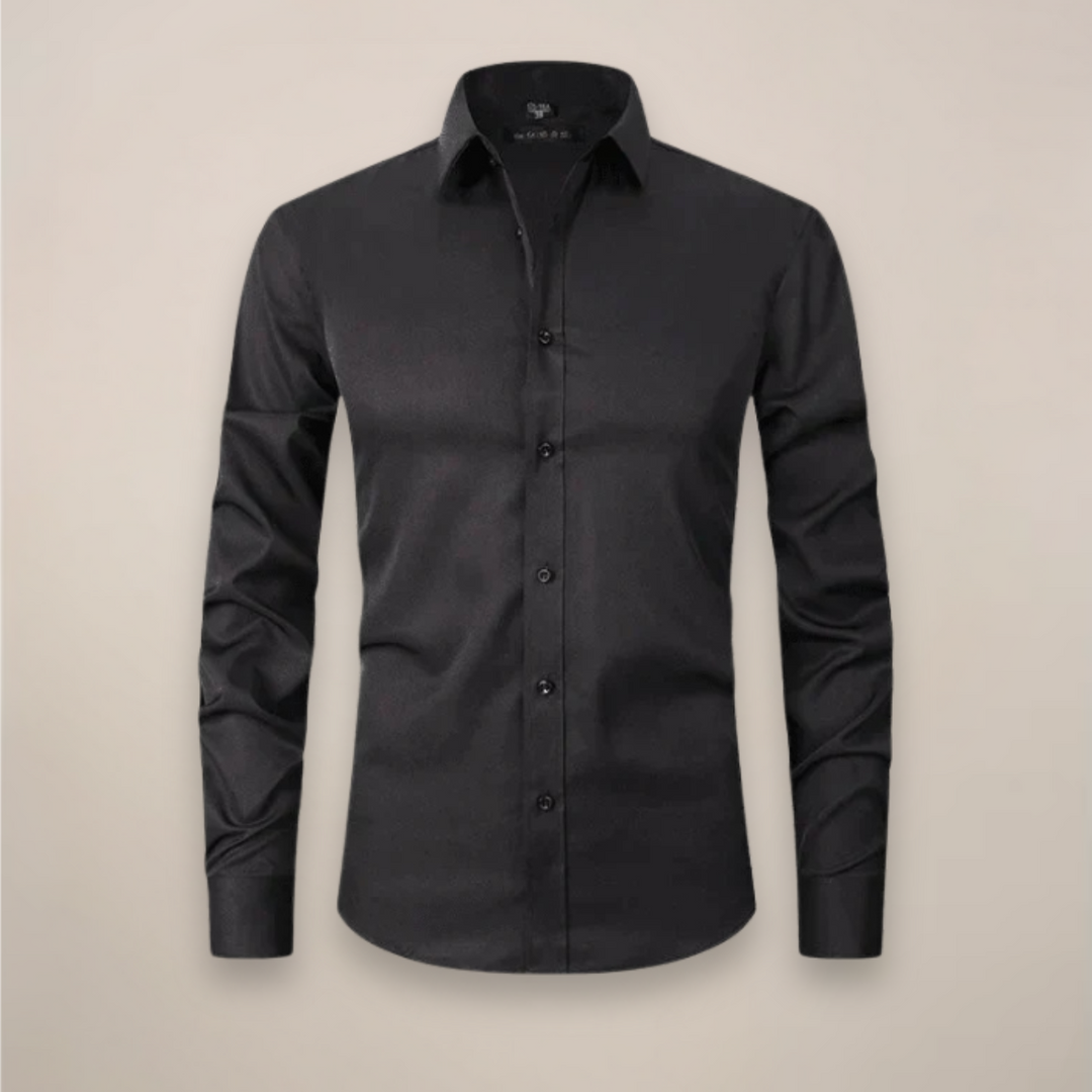 Knitterfreies Herren Freizeithemd, Regular Fit. Vielseitiges Langarmhemd für einen smarten Look.