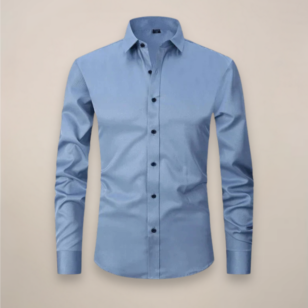 Herren Oberhemd Regular Fit, langärmlig. Perfekt für Business und elegante Freizeitlooks. Formell & bequem.
