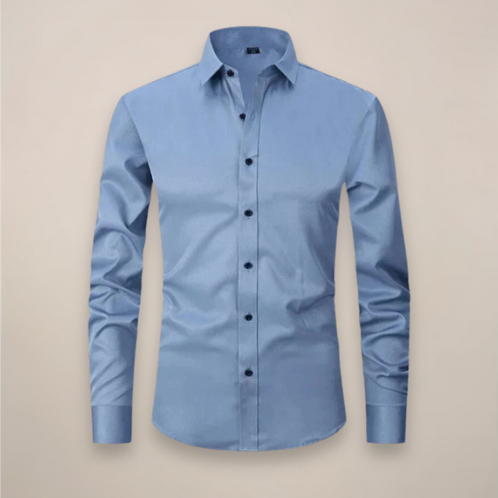 Herren Oberhemd Regular Fit, langärmlig. Perfekt für Business und elegante Freizeitlooks. Formell & bequem.