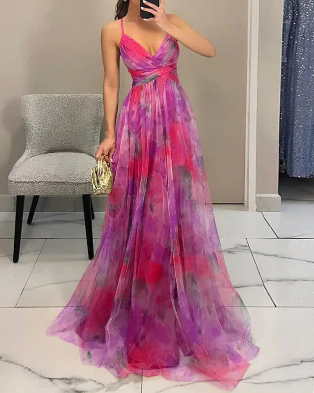 Stilvolles, feminines Maxikleid für Damen, lang und festlich, für unvergessliche Abende.