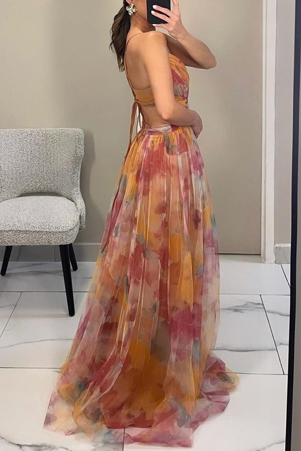 Vielseitiges Damen Maxikleid, elegant und bequem für festliche Gelegenheiten.
