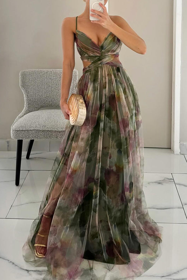 Elegantes Sommer Maxikleid für Damen, leicht und luftig, ideal für Feste.