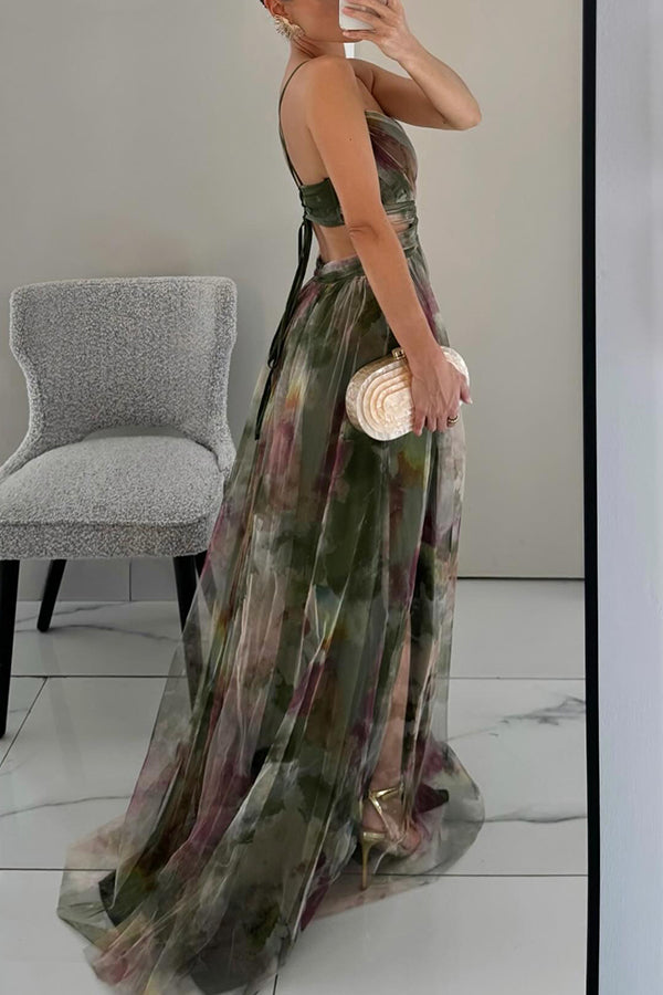 Festliches Abend Maxikleid für Frauen, stilvoll und lang, für glamouröse Events.