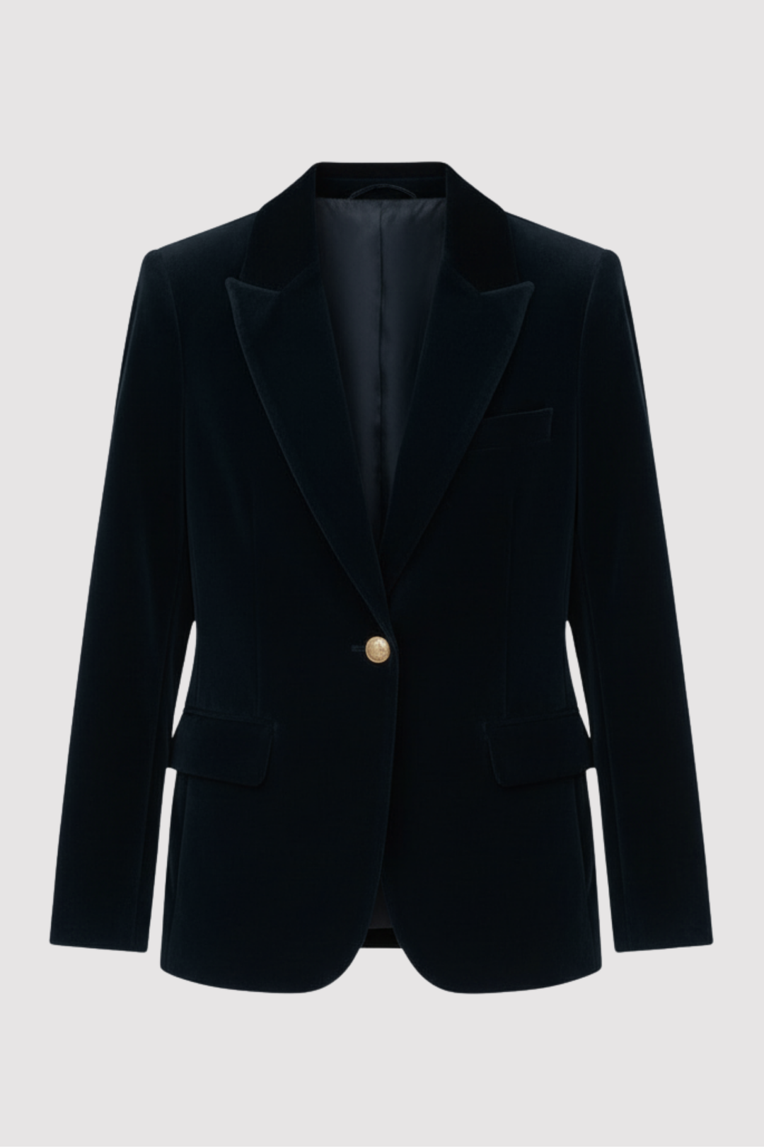 Eleganter Damen Business Blazer, tailliert & langärmlig. Perfekt als vielseitige Businessjacke für Büro-Outfits.