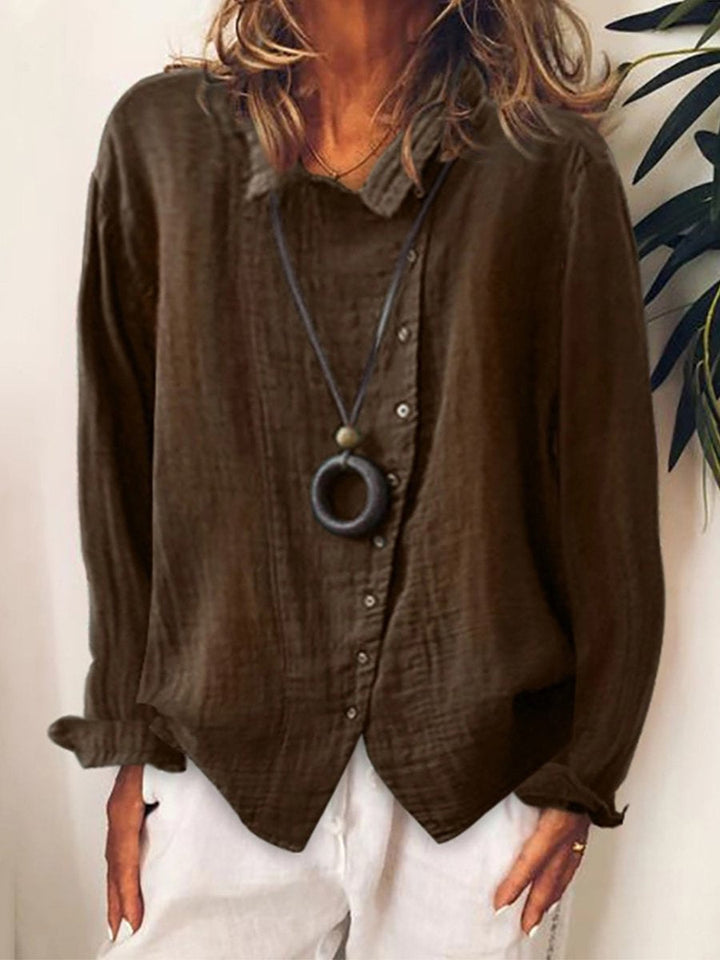 Modisches Damen Longshirt, leichtes Oberteil für Frühling & Sommer. Bequem und entspannt für Freizeit.