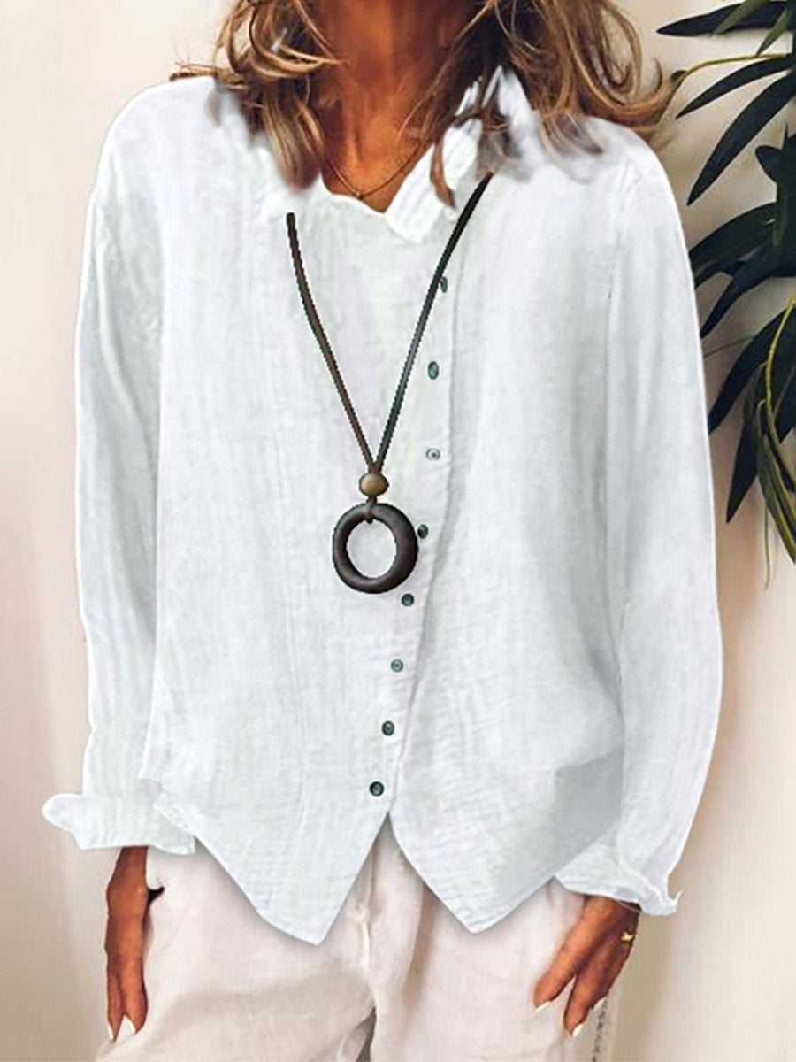 Bequemes Damen Longshirt, leicht & entspannt, ideal als vielseitiges Oberteil für Sommer-Freizeitmode.