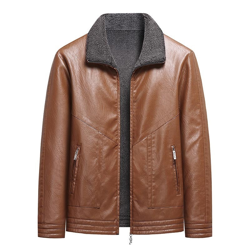 Moderne Herren Übergangsjacke im Business Casual Look, mit Stehkragen & funktionalen Taschen, modisch.