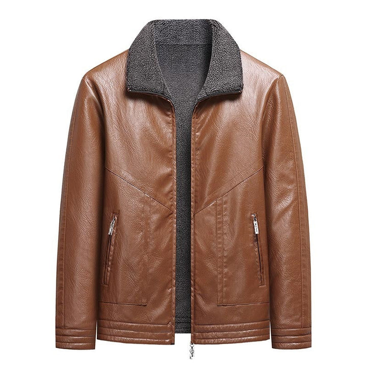 Moderne Herren Übergangsjacke im Business Casual Look, mit Stehkragen & funktionalen Taschen, modisch.