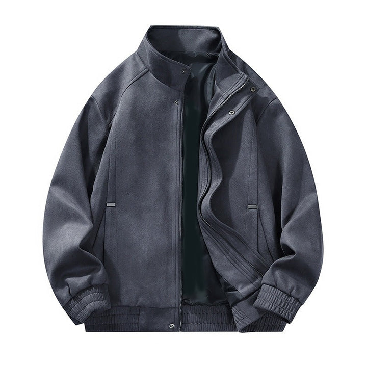Herren Frühlingsjacke im Bomber-Stil, leicht und bequem, perfekt als stilvolle Übergangsjacke für Männer.