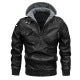 Stylische Herren Alltagsjacke mit Kapuze, modisch und bequem für urbanen Look.