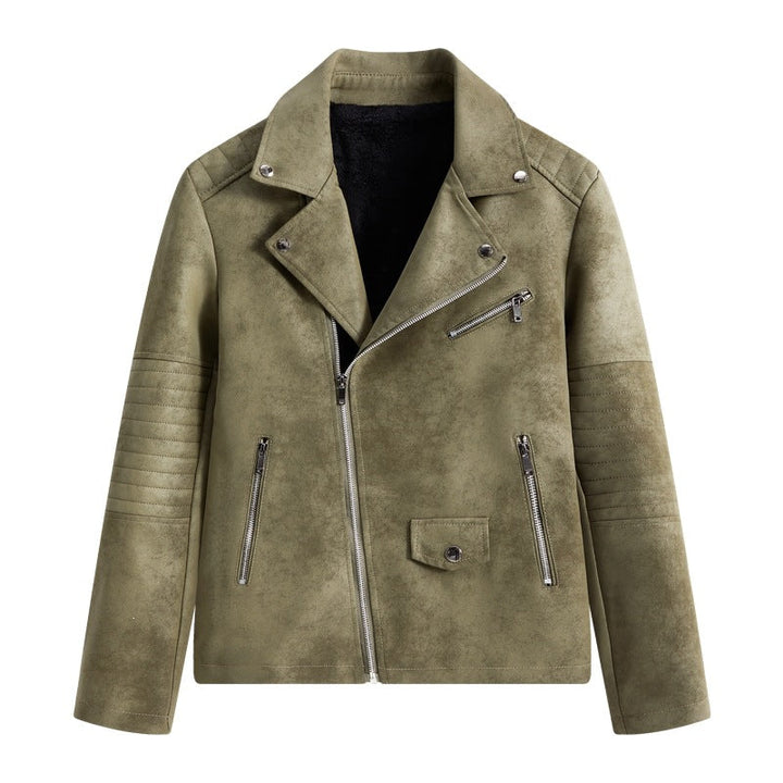 Klassische Herren Blousonjacke mit Stehkragen; stylische Alltagsjacke für Frühling & Herbst.