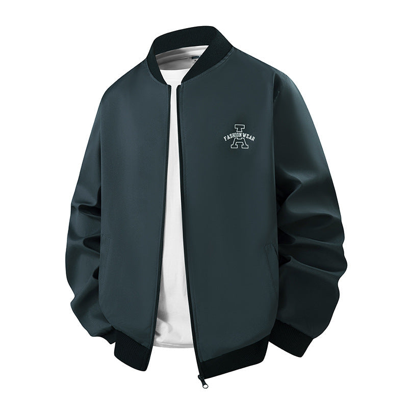 Vielseitige Bomberjacke für Herren, lässige Mode für den Frühling, ideal als leichte Übergangsjacke.