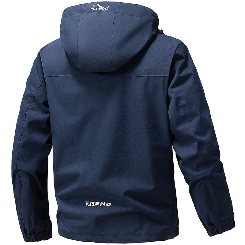 Atmungsaktive Herren Funktionsjacke Drune: leicht, winddicht und ideal für Komfort bei Wanderungen & Outdoor-Sport.