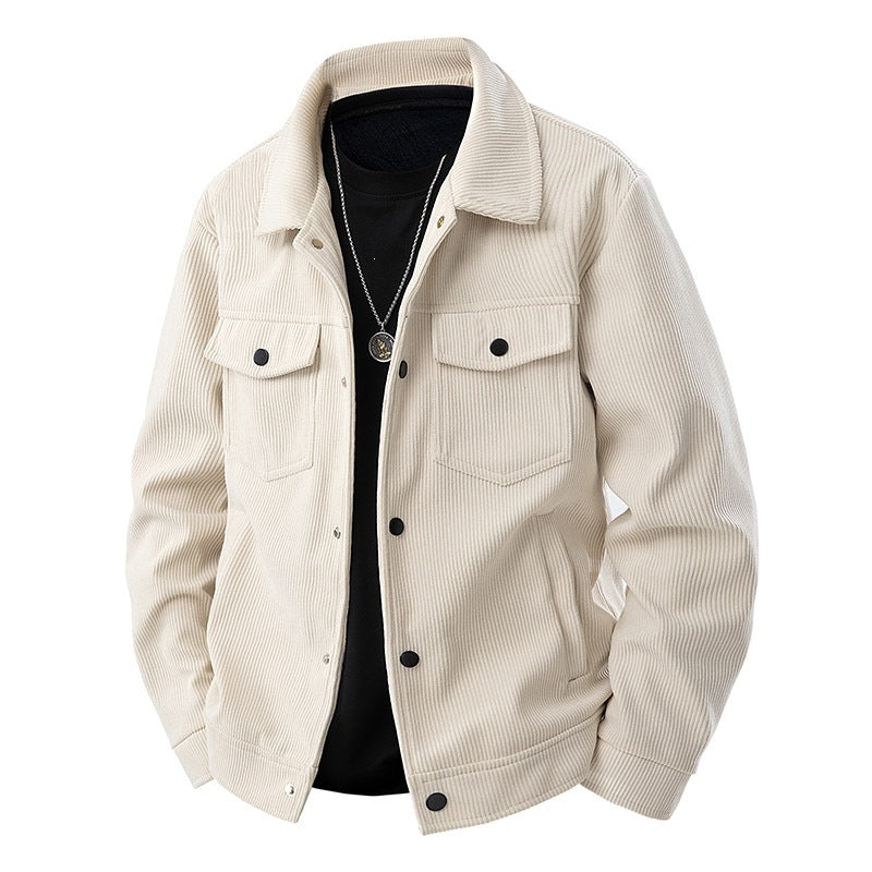 Stylische Herren Freizeitjacke für den Übergang, Casual Look, ideal für Herrenmode.