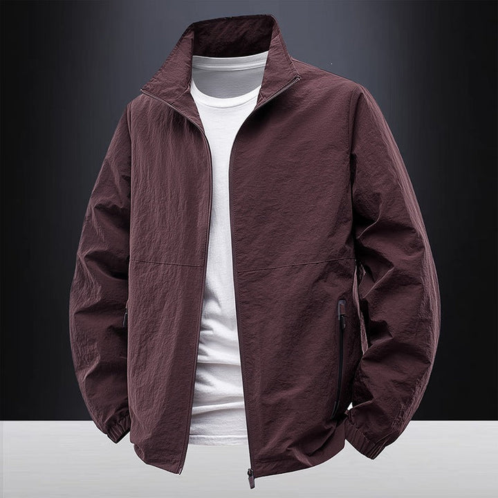 Herren Funktionsjacke, atmungsaktiv & bequem, optimal für Wandern, Laufen & Radfahren im Freien.