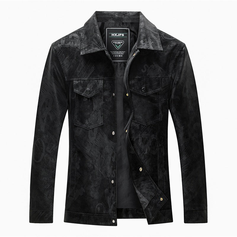 Modische Herren Übergangsjacke, vielseitig für Frühling & Herbst. Lässige & elegante Freizeitjacke.